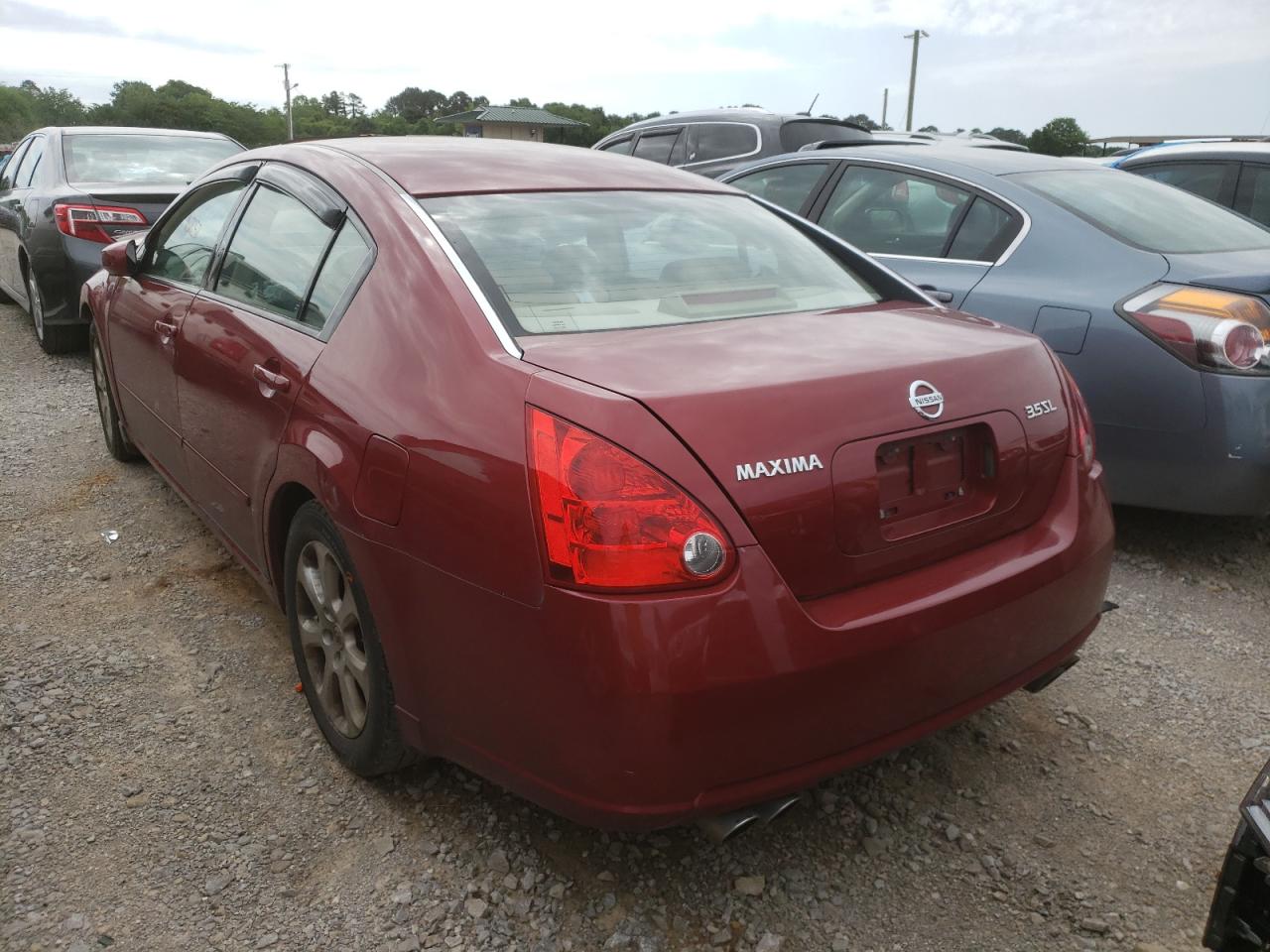 Photo 3 from auction – 2007 NISSAN MAXIMA SE with VIN 1N4BA41E57C864726