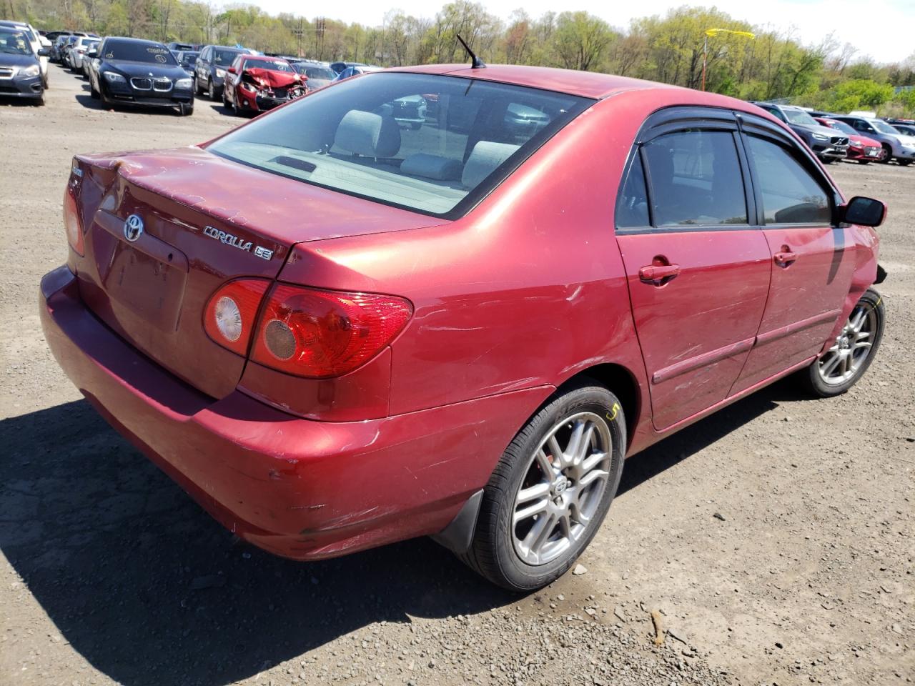 Photo 4 from auction – 2005 TOYOTA COROLLA CE with VIN JTDBR32E050055550