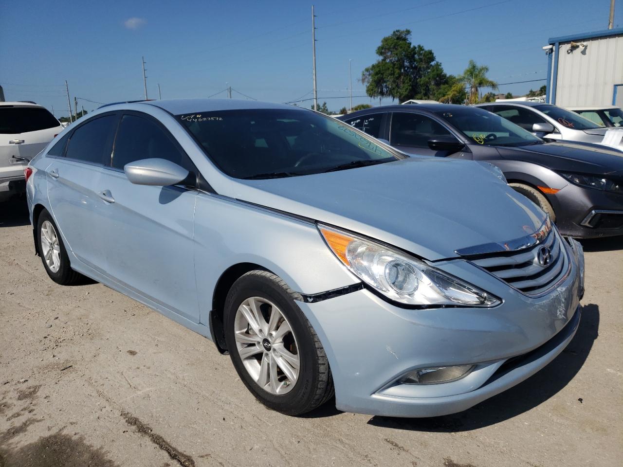 HYUNDAI SONATA GLS 2013 with VIN 5NPEB4AC9DH554226 - Photo from auction