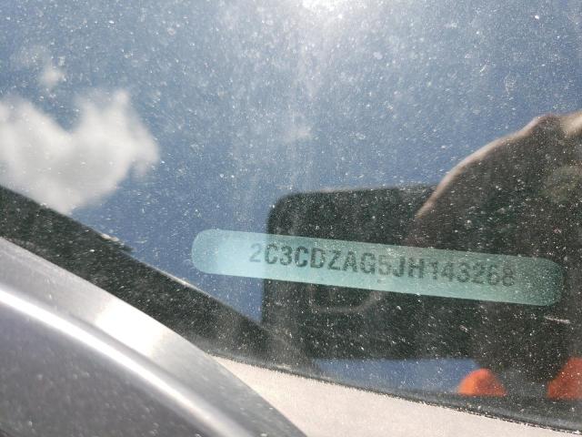 Photo 10 from auction – 2018 DODGE CHALLENGER with VIN 2C3CDZAG5JH143268