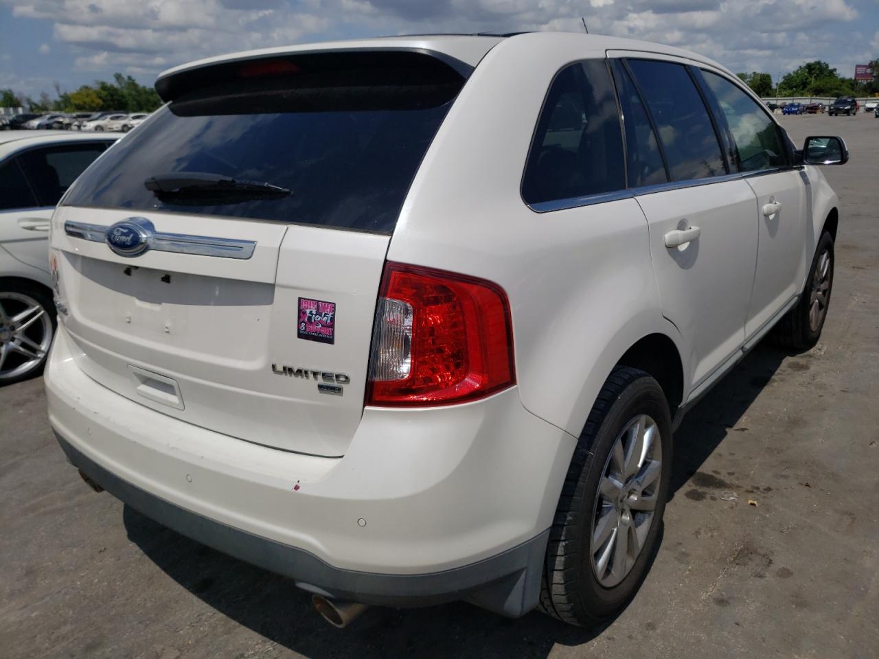 Photo 4 from auction – 2012 FORD EDGE LIMIT with VIN 2FMDK4KC9CBA01737