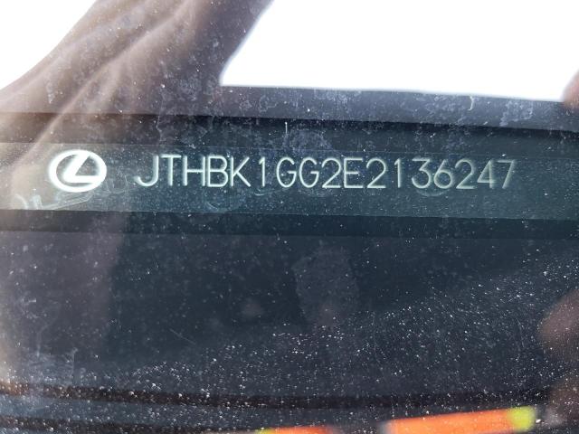 Photo 10 from auction – 2014 LEXUS ES 350 with VIN JTHBK1GG2E2136247