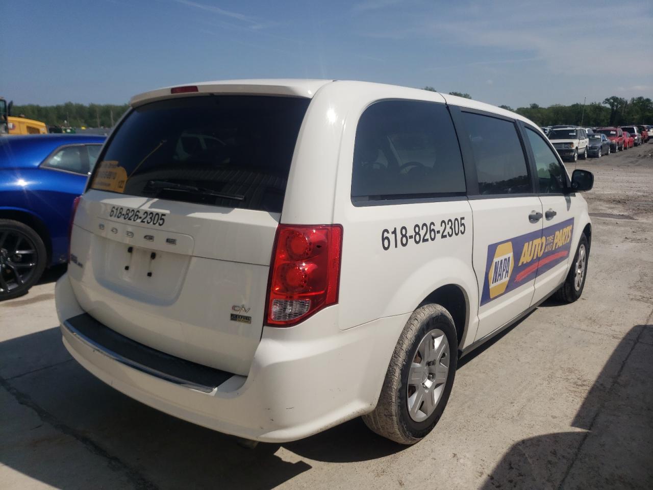 Photo 4 from auction – 2011 DODGE GRAND CARA with VIN 2D4JN1AG4BR777235