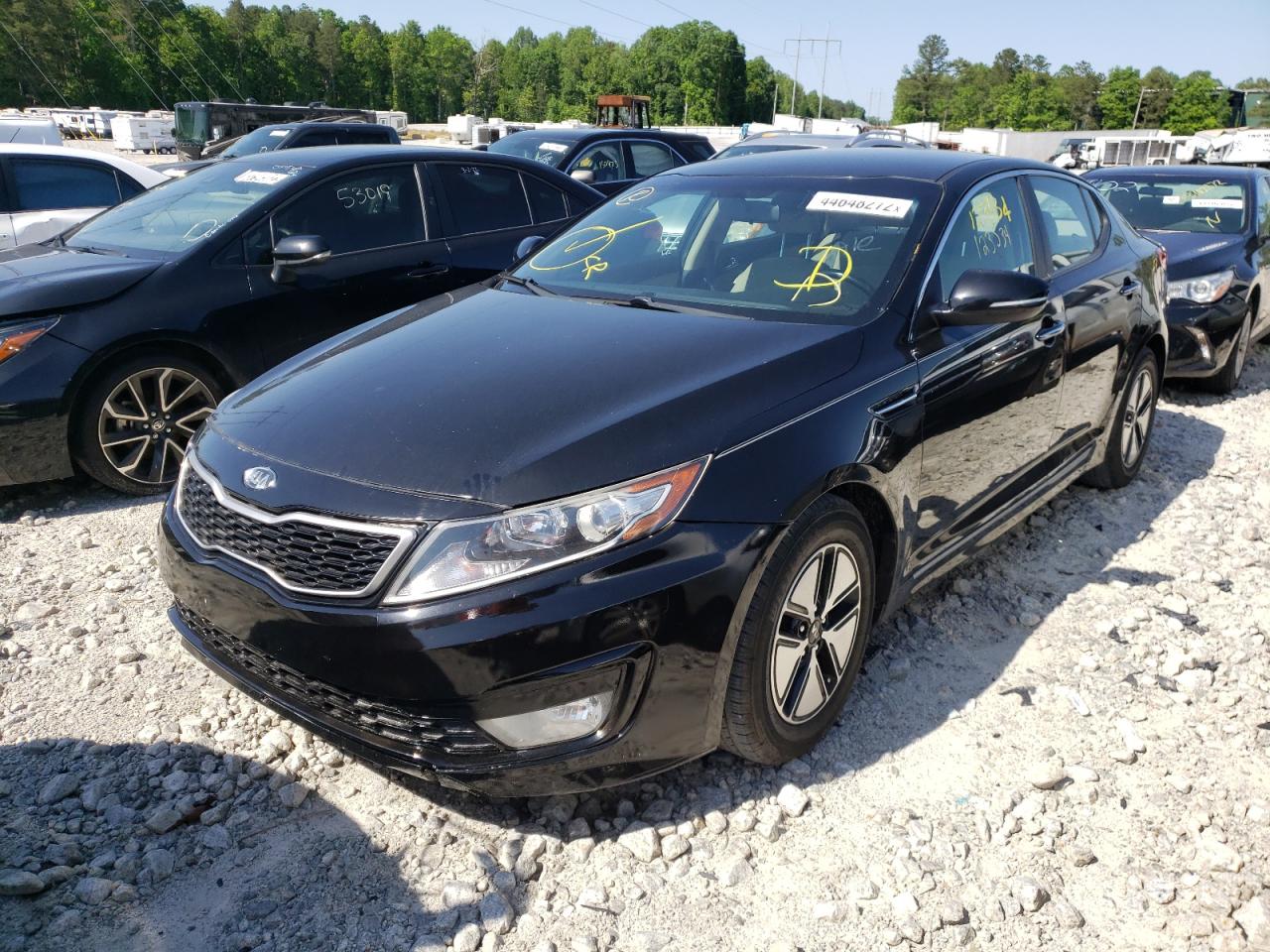 Photo 2 from auction – 2012 KIA OPTIMA HYB with VIN KNAGM4AD3C5013857
