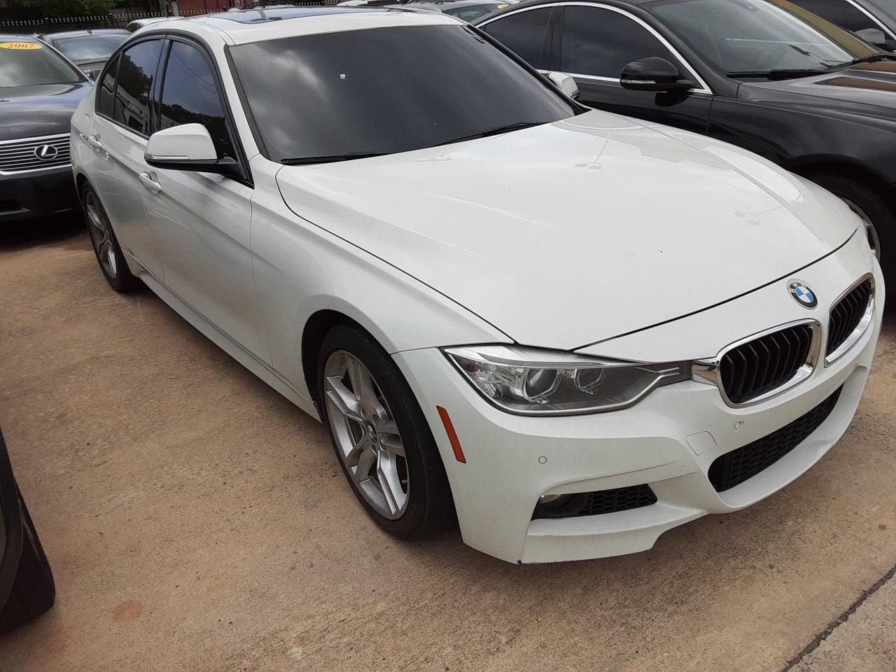 BMW 335 I 2015 with VIN WBA3A9G51FNS66684 - Photo from auction