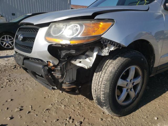 Photo 9 from auction – 2008 HYUNDAI SANTA FE G with VIN 5NMSG13D18H201393