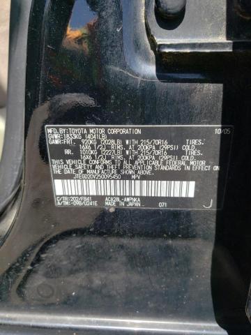 Zdjęcie 10 z aukcji – 2005 TOYOTA RAV4 z VIN JTEGD20V250095450