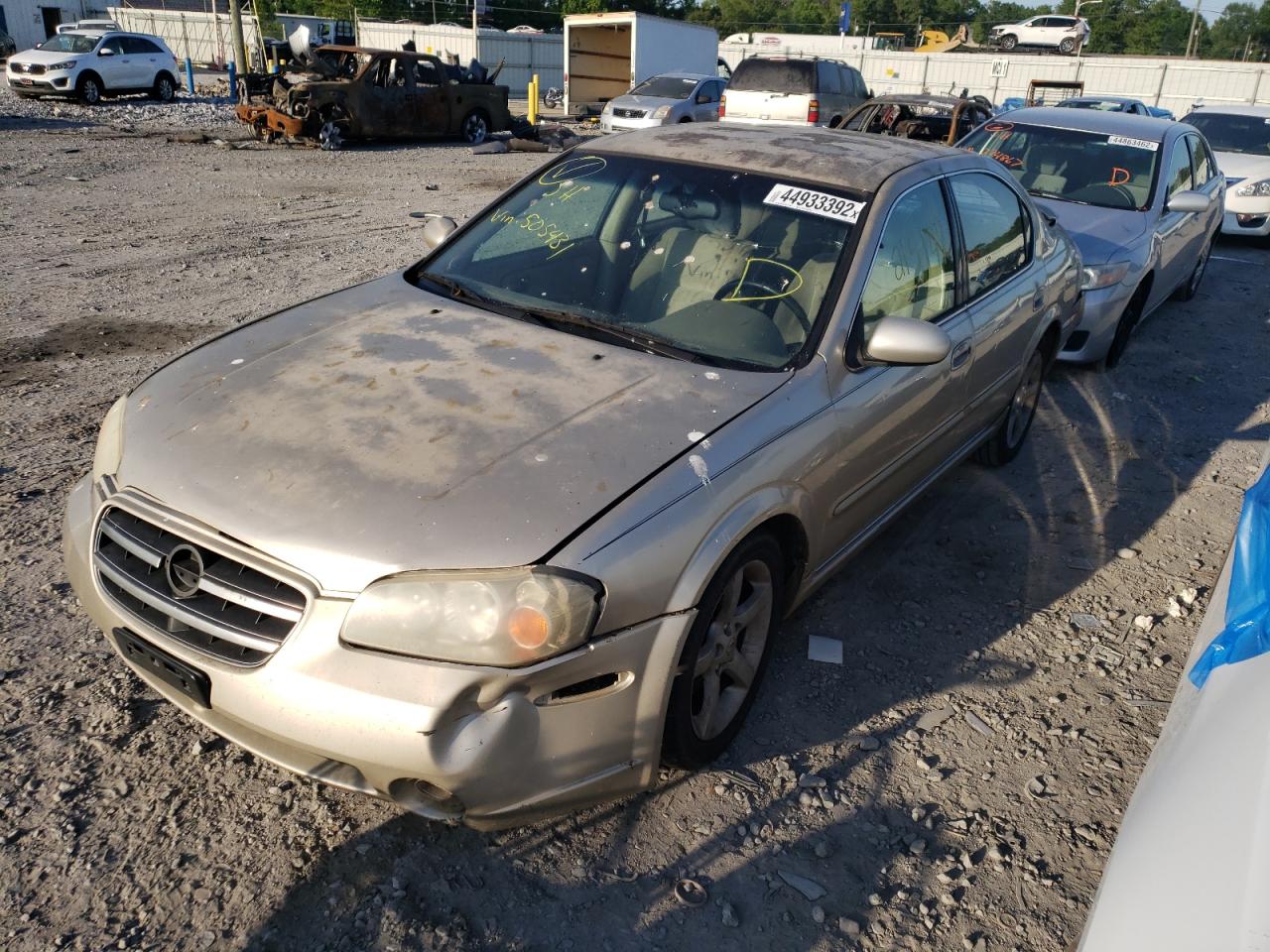 Photo 2 from auction – 2003 NISSAN MAXIMA GLE with VIN JN1DA31D93T505431