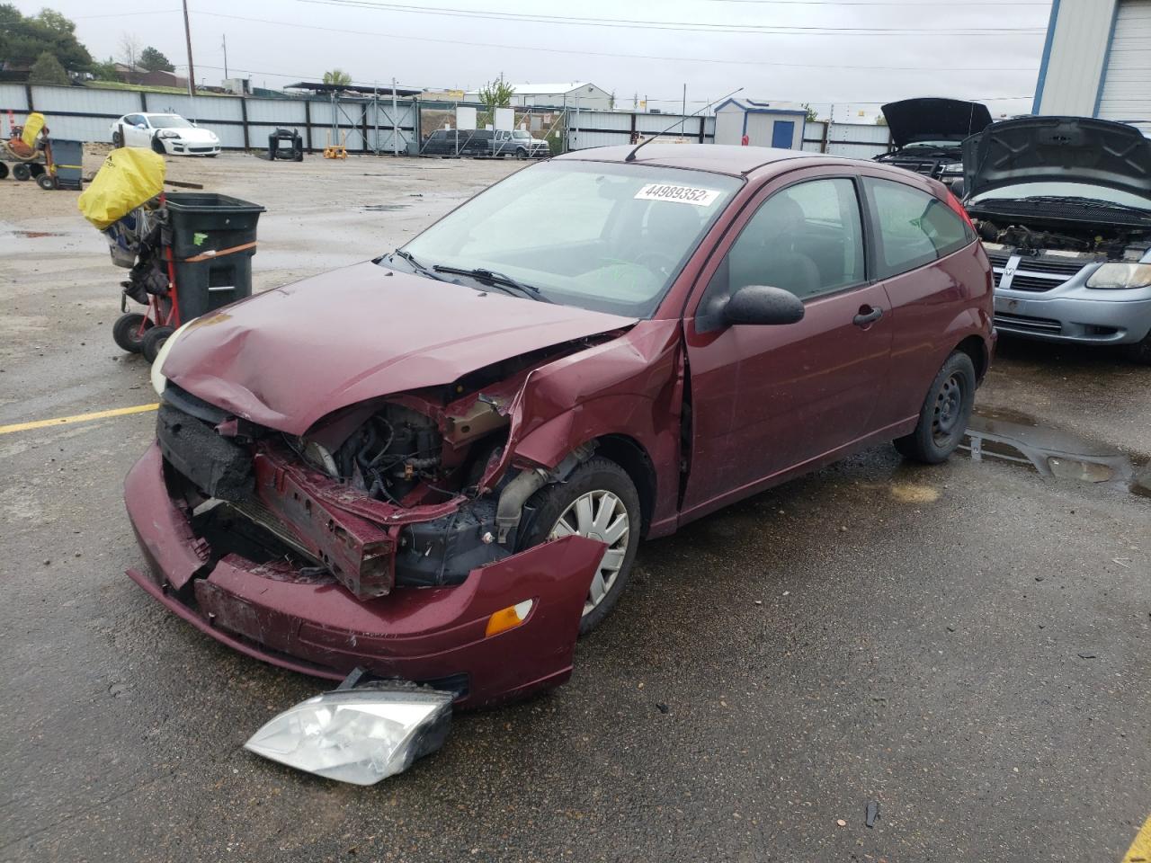 Photo 2 from auction – 2006 FORD FOCUS ZX3 with VIN 1FAFP31N06W154429
