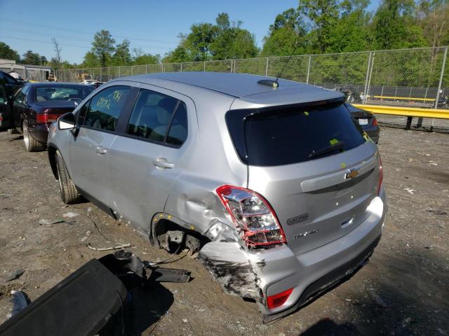 Photo 3 from auction – 2018 CHEVROLET TRAX LS with VIN KL7CJNSB1JB730993