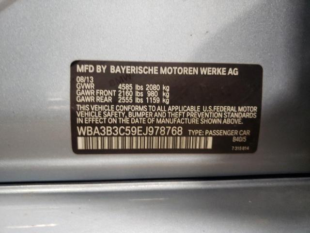 Photo 10 from auction – 2014 BMW 328I with VIN WBA3B3C59EJ978768