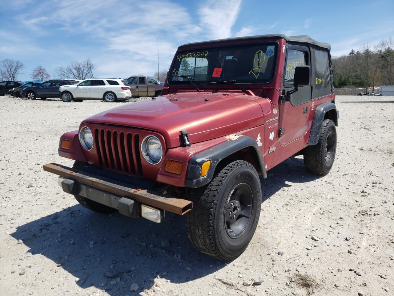 Photo 2 from auction – 1998 JEEP WRANGLER / with VIN 1J4FY29P7WP707010