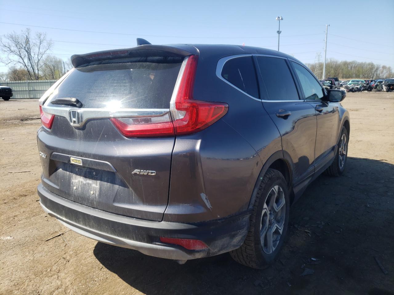 Photo 4 from auction – 2018 HONDA CR-V EX with VIN 7FARW2H58JE082925