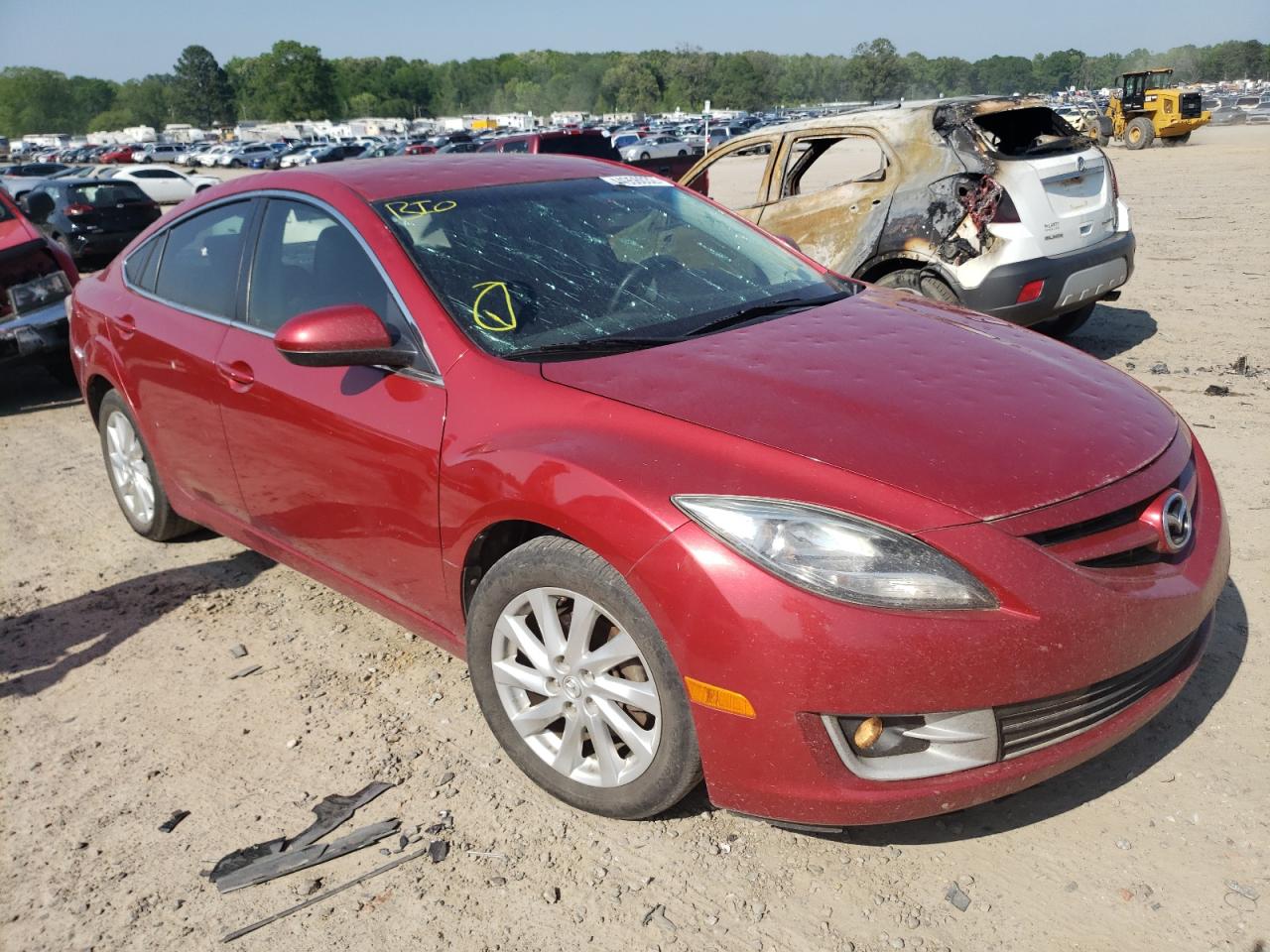 MAZDA 6 TOURING 2013 with VIN 1YVHZ8DH9D5M04456 - Photo from auction
