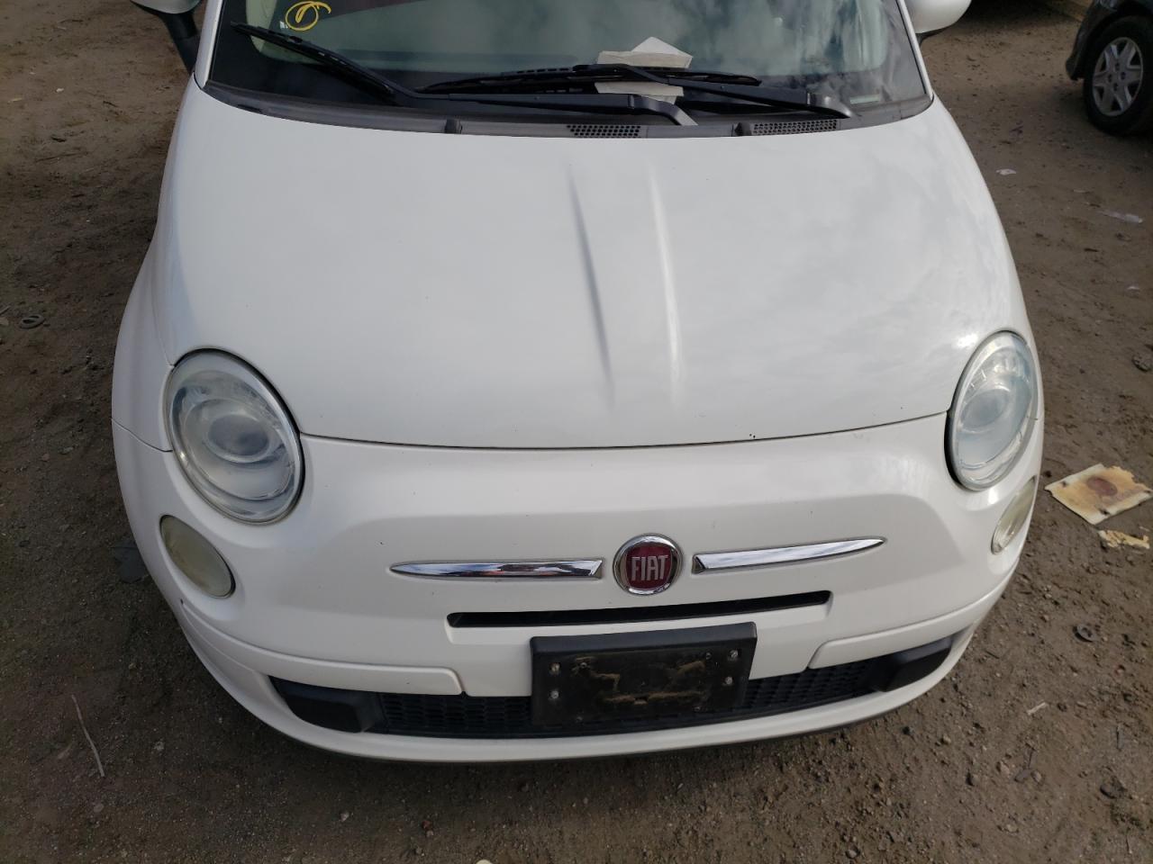 Photo 9 from auction – 2012 FIAT 500 POP with VIN 3C3CFFAR4CT206056