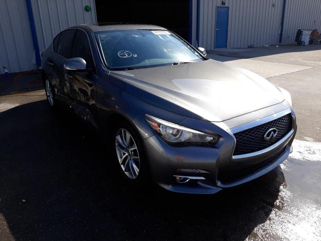 INFINITI Q50 BASE 2015 with VIN JN1BV7AR5FM410295 - Photo from auction