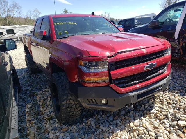 CHEVROLET SILVERADO 2018 with VIN 1GCVKREC7JZ332330 - Photo from auction