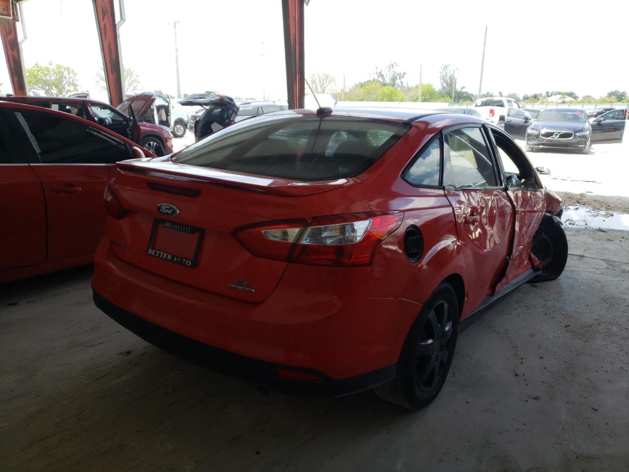 Photo 4 from auction – 2013 FORD FOCUS SE with VIN 1FADP3F23DL168314