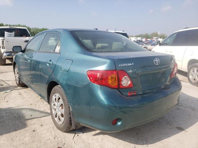 Photo 3 from auction – 2009 TOYOTA COROLLA BA with VIN JTDBL40EX9J033744