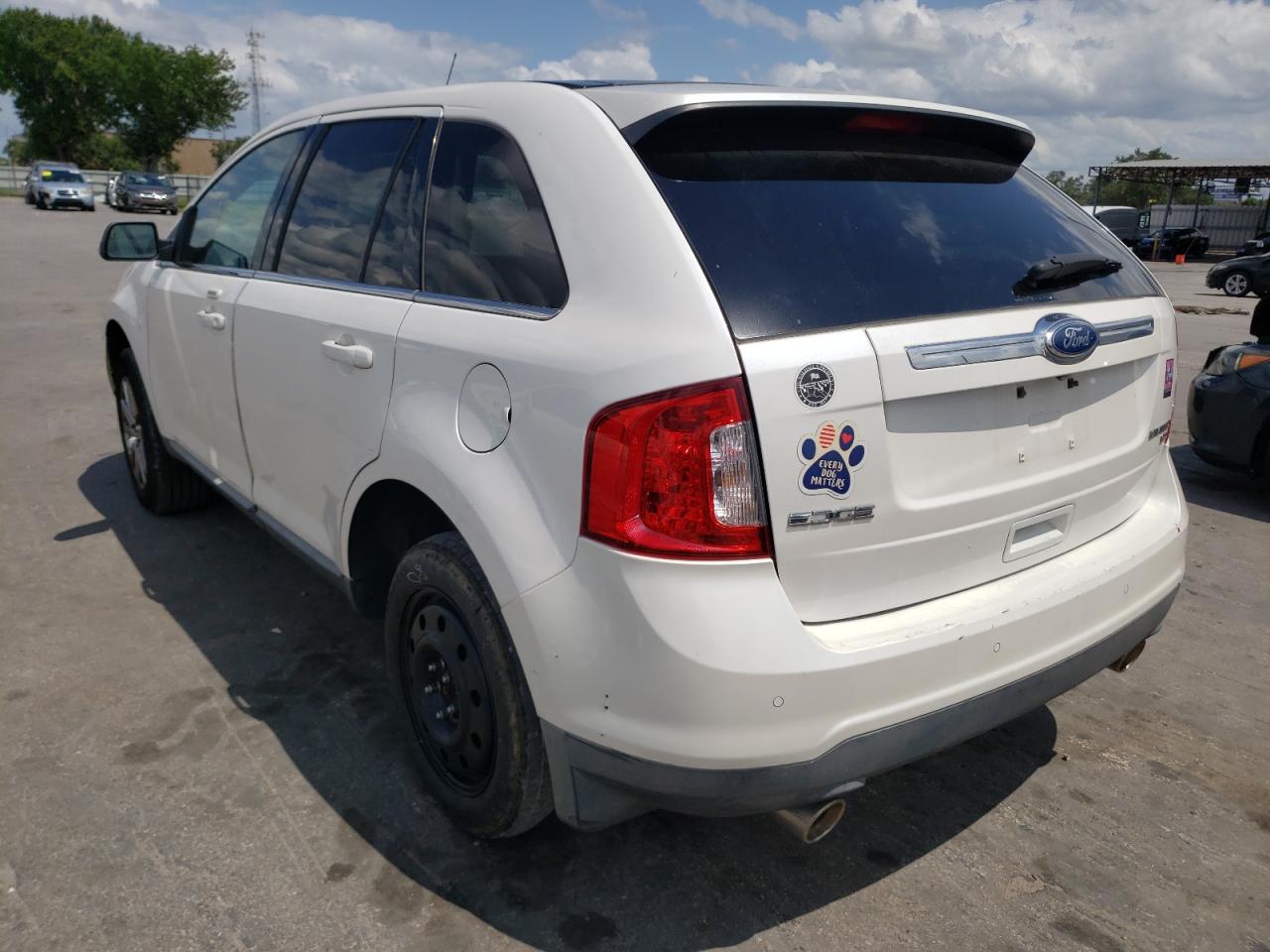 Photo 3 from auction – 2012 FORD EDGE LIMIT with VIN 2FMDK4KC9CBA01737
