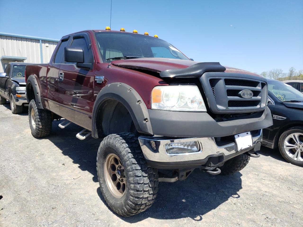 FORD F150 2005 with VIN 1FTRX14W25FA69347 - Photo from auction