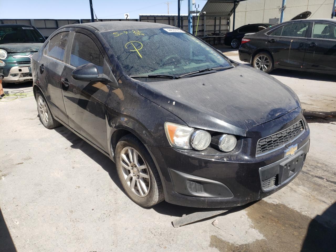 CHEVROLET SONIC LT 2014 with VIN 1G1JC5SH9E4238692 - Photo from auction