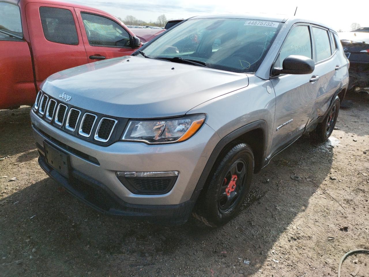 Photo 2 from auction – 2018 JEEP COMPASS SP with VIN 3C4NJCAB9JT227955