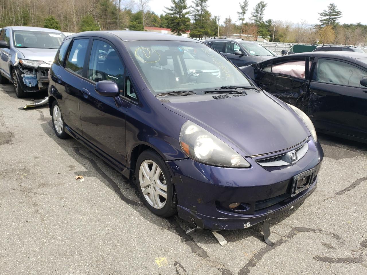 Photo 1 from auction – 2008 HONDA FIT with VIN JHMGD38688S026762