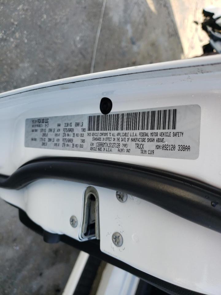 Photo 10 from auction – 2018 RAM 1500 SPORT with VIN 1C6RR6MTXJS127128