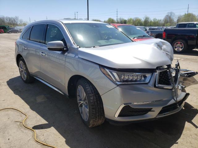 ACURA MDX TECHNO 2017 with VIN 5FRYD4H54HB026725 - Photo from auction