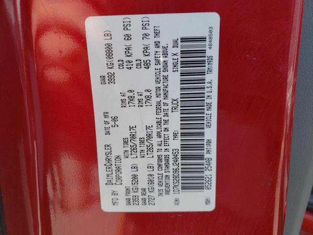 Foto 10 de la subasta – 2006 DODGE RAM 2500 S con VIN 1D7KS28D96J240453