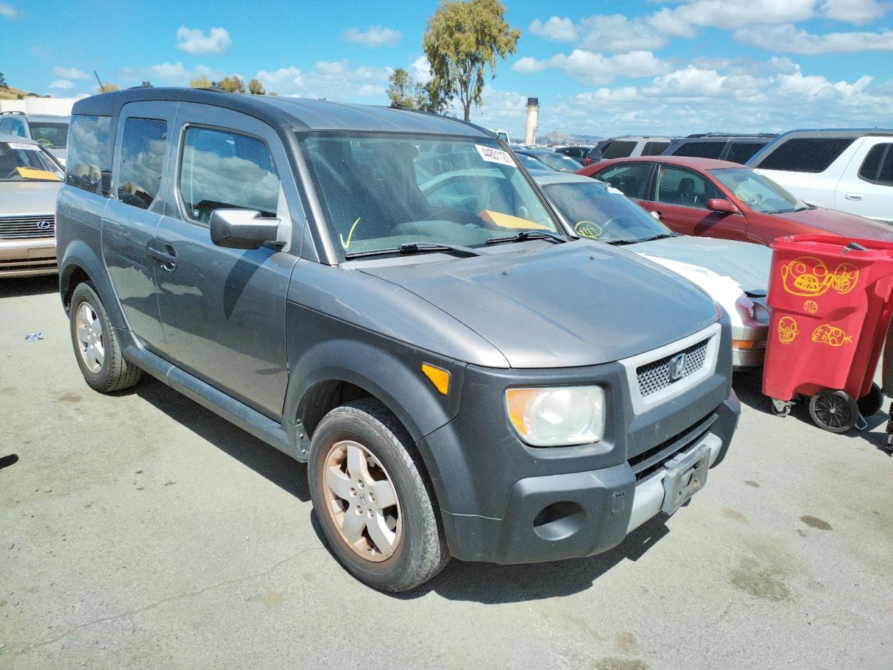 HONDA ELEMENT EX 2005 z numerem VIN 5J6YH28645L011583 - Zdjęcie z aukcji