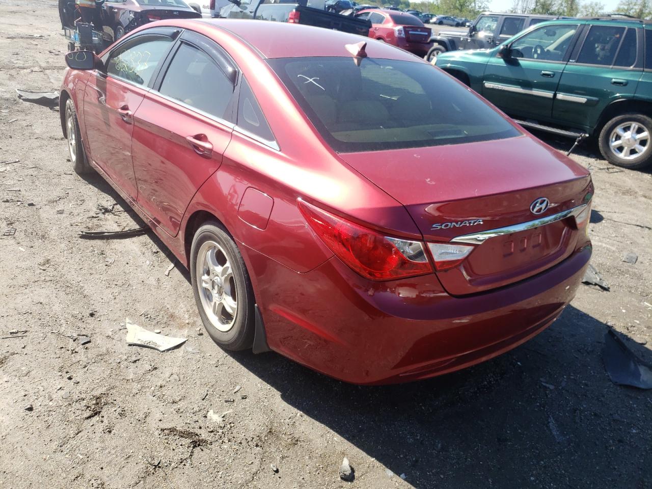 Photo 3 from auction – 2011 HYUNDAI SONATA GLS with VIN 5NPEB4AC0BH171790