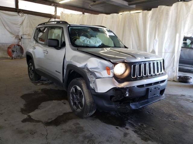 JEEP RENEGADE S 2017 with VIN ZACCJBAB6HPE84221 - Photo from auction