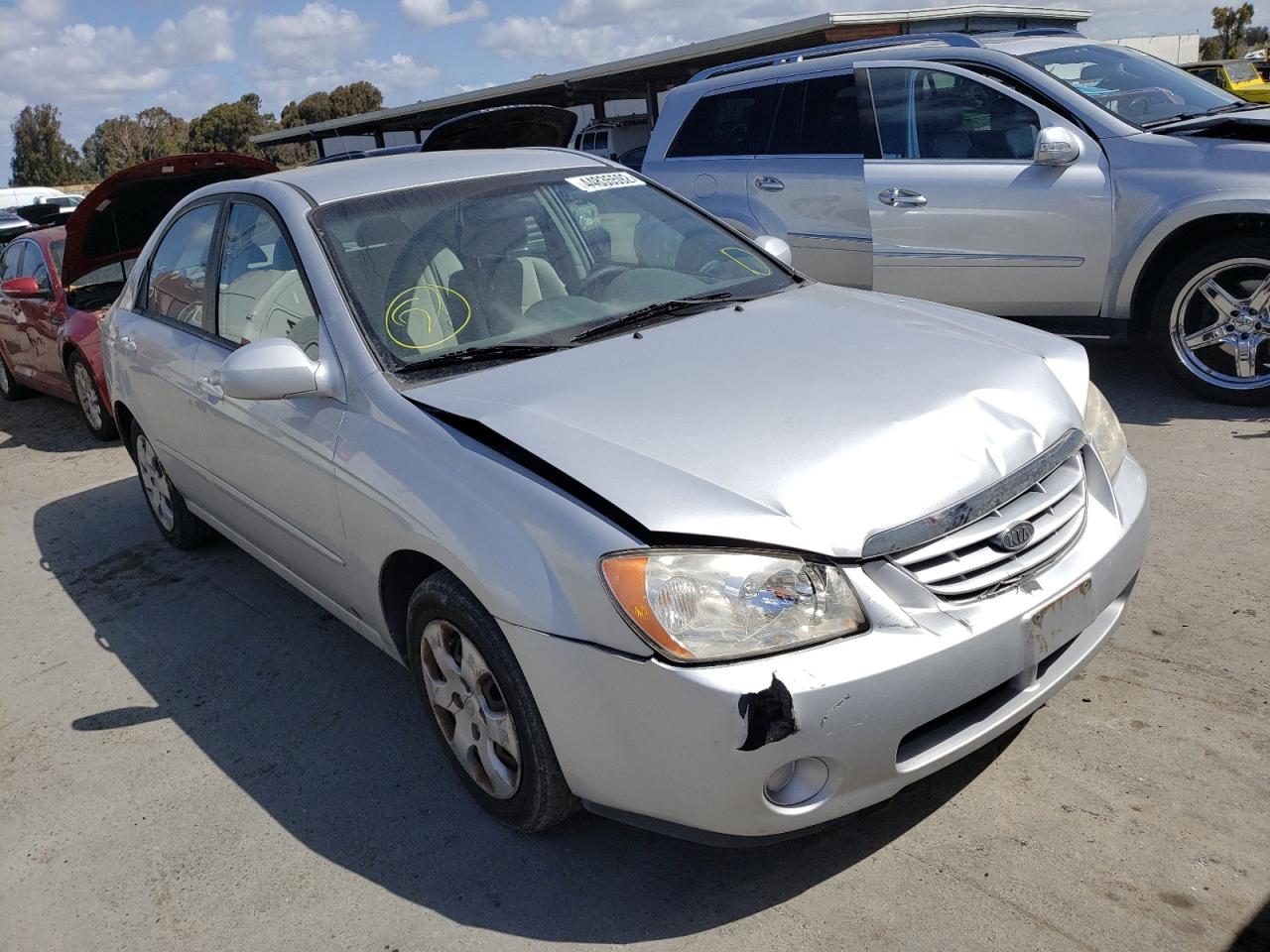 KIA SPECTRA LX 2006 with VIN KNAFE122165248301 - Photo from auction