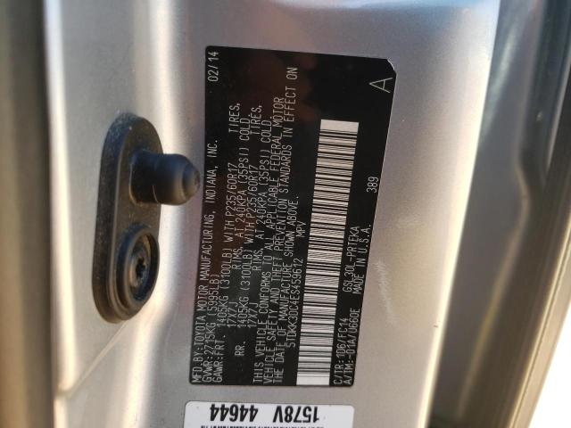 Photo 10 from auction – 2014 TOYOTA SIENNA LE with VIN 5TDKK3DC4ES459612