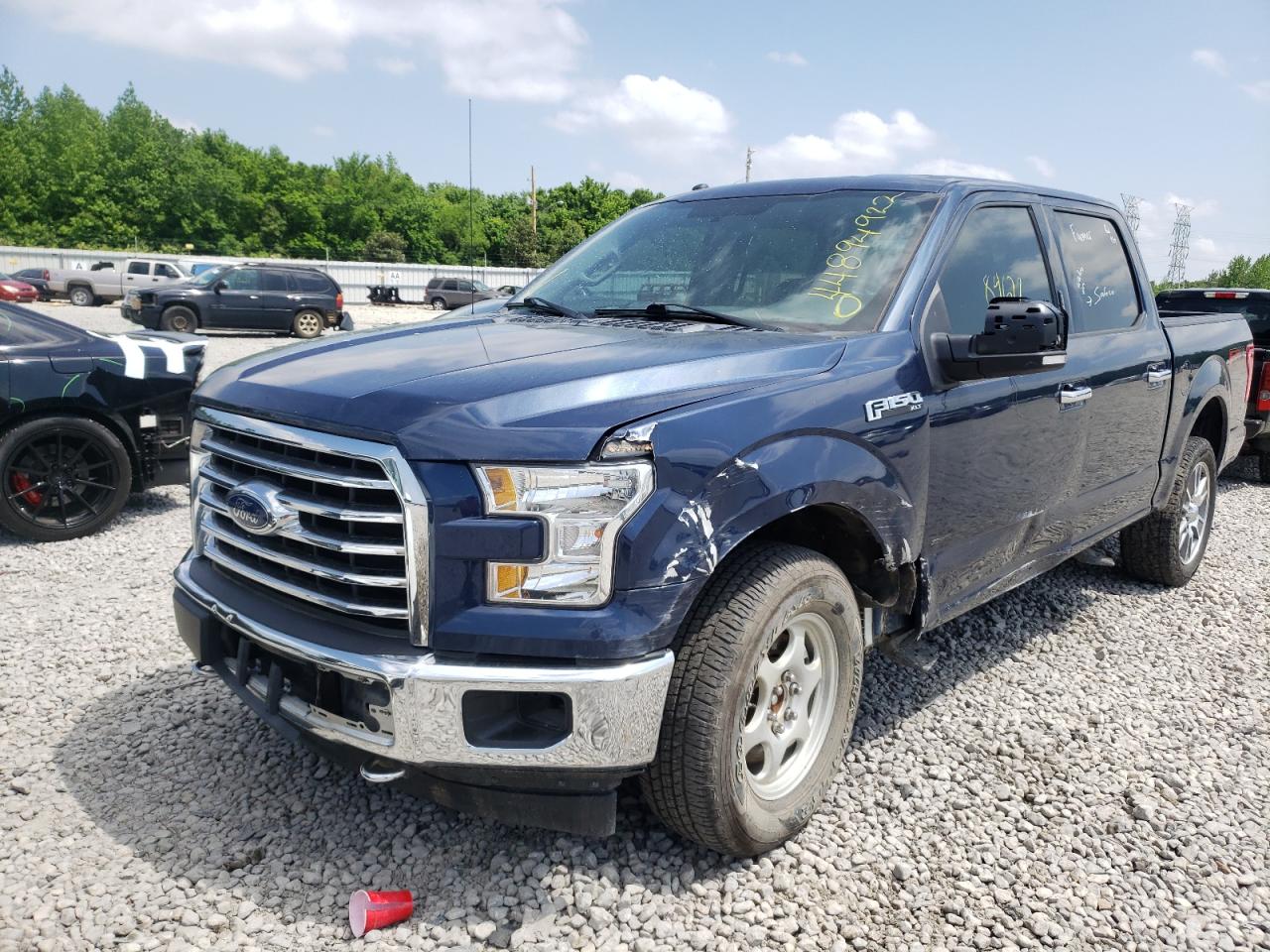 Photo 2 from auction – 2017 FORD F150 SUPER with VIN 1FTEW1EG5HKC68980