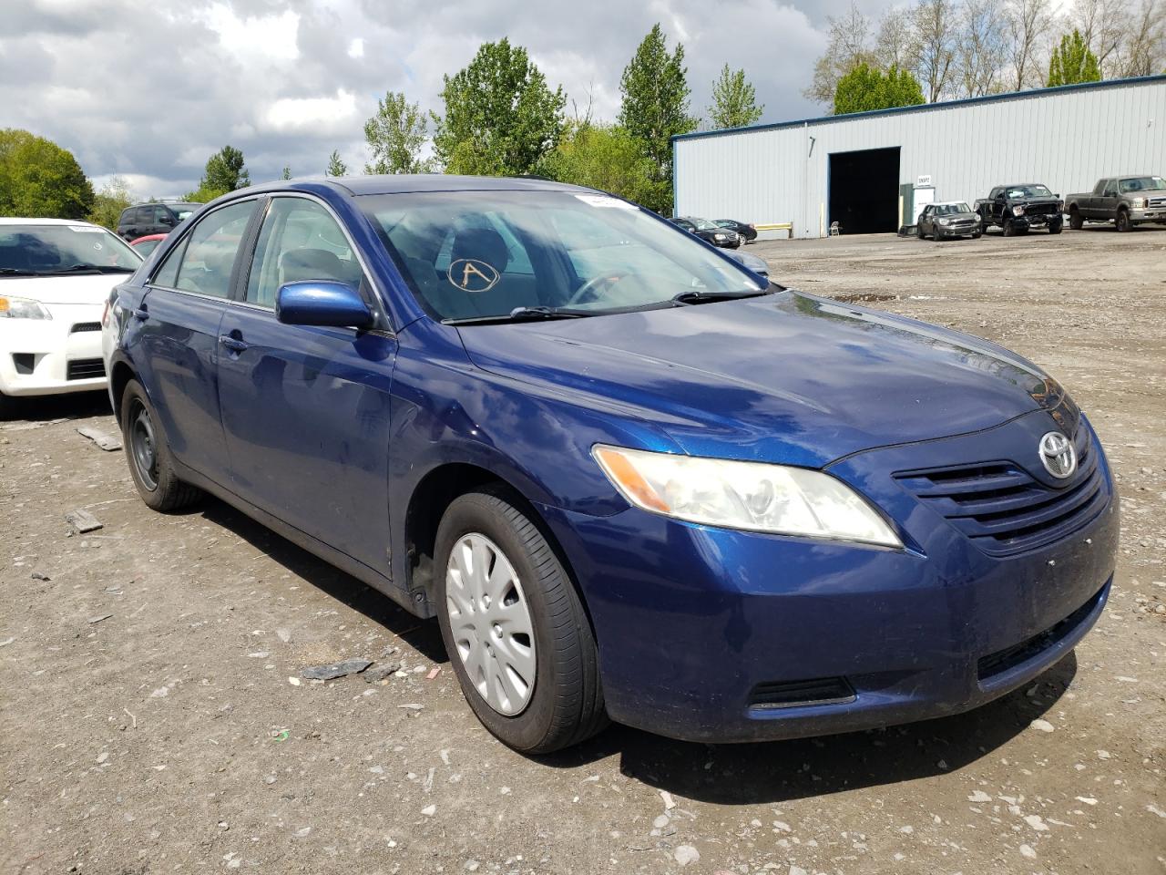 TOYOTA CAMRY CE 2007 with VIN 4T1BE46K67U155239 - Photo from auction
