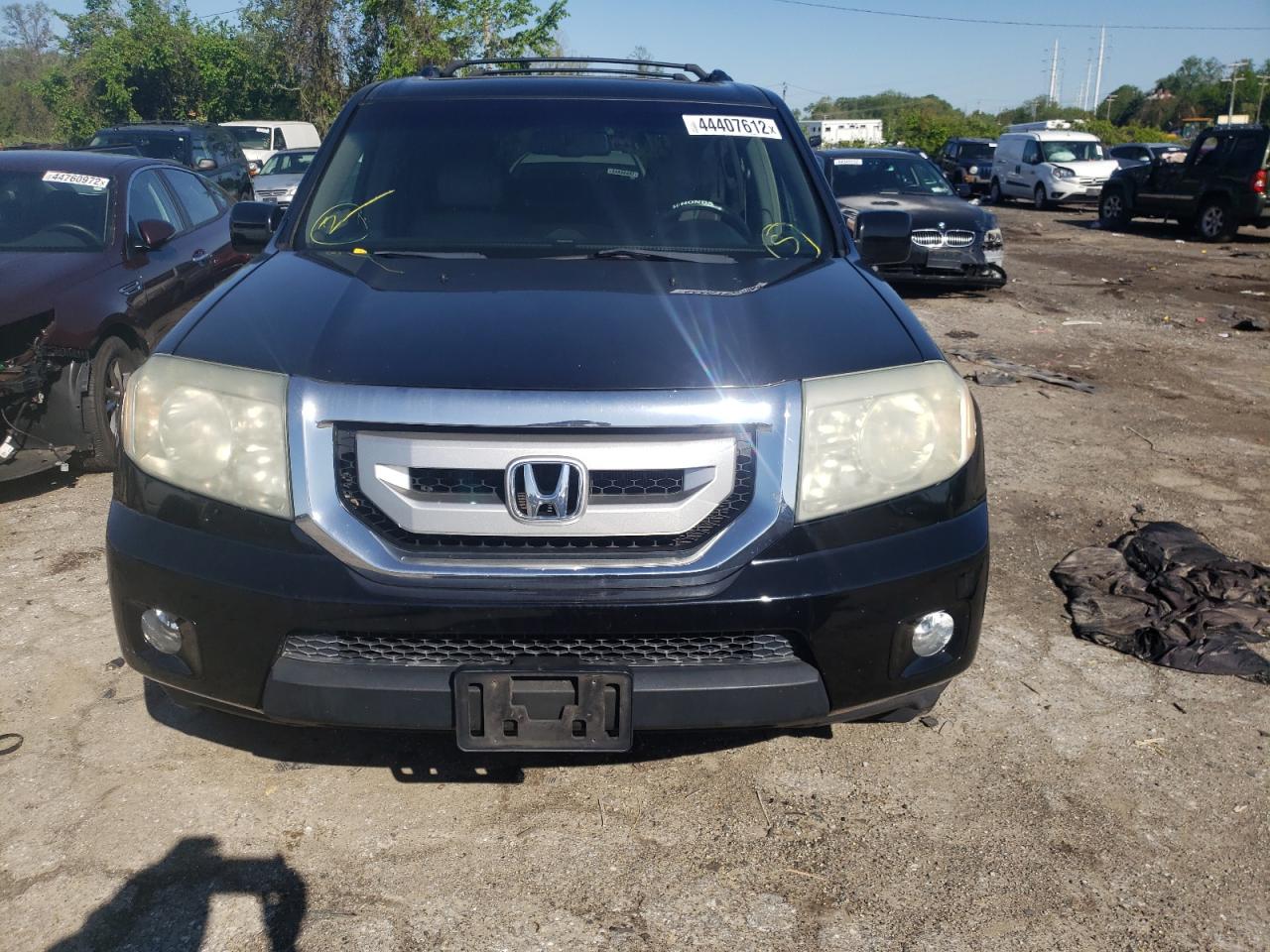 Photo 9 from auction – 2009 HONDA PILOT EXL with VIN 5FNYF38649B004157