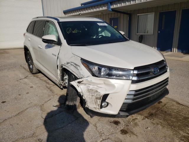 TOYOTA HIGHLANDER 2018 with VIN 5TDDGRFH0JS039331 - Photo from auction