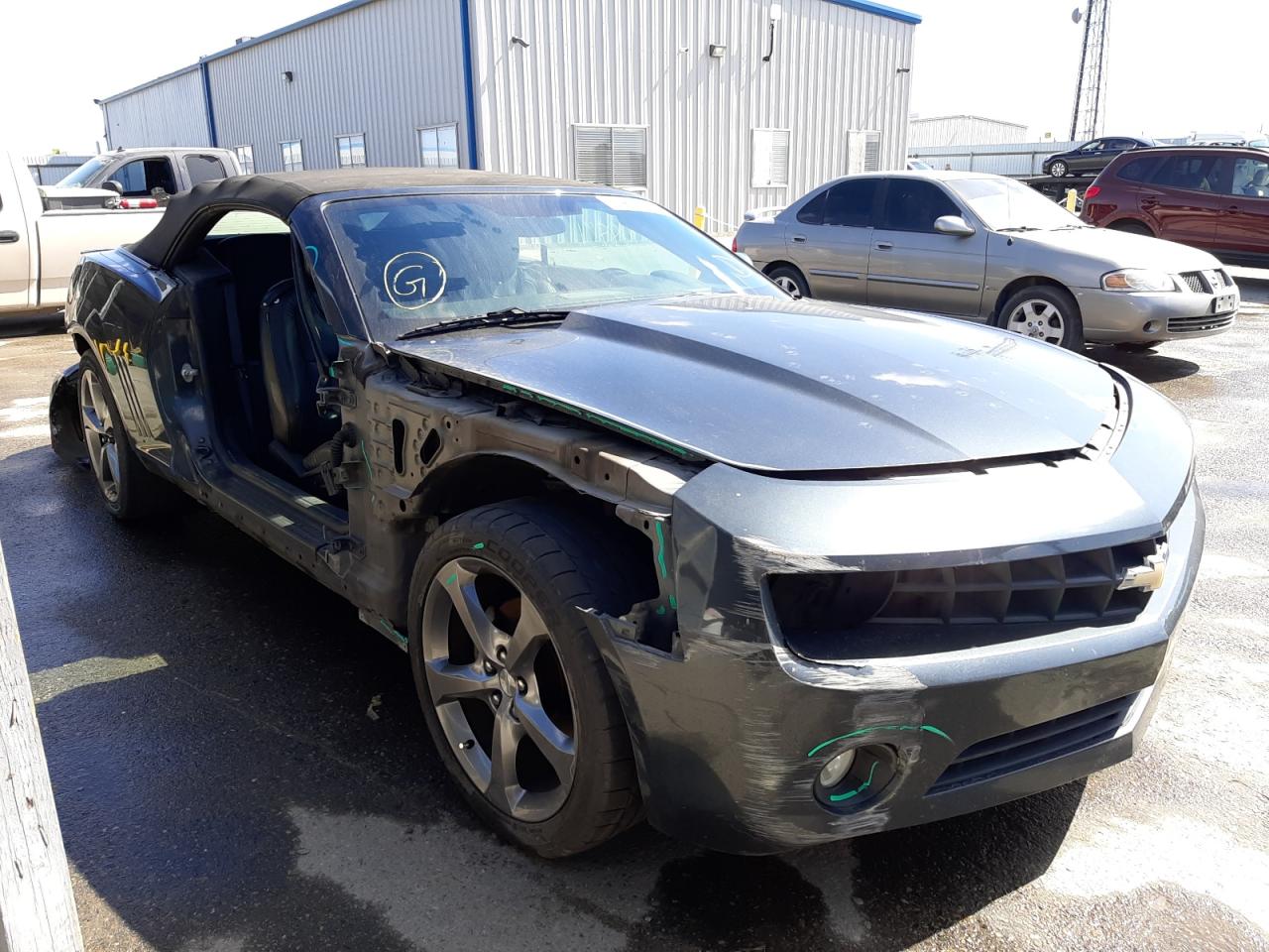 Photo 1 from auction – 2013 CHEVROLET CAMARO LT with VIN 2G1FC3D34D9166730