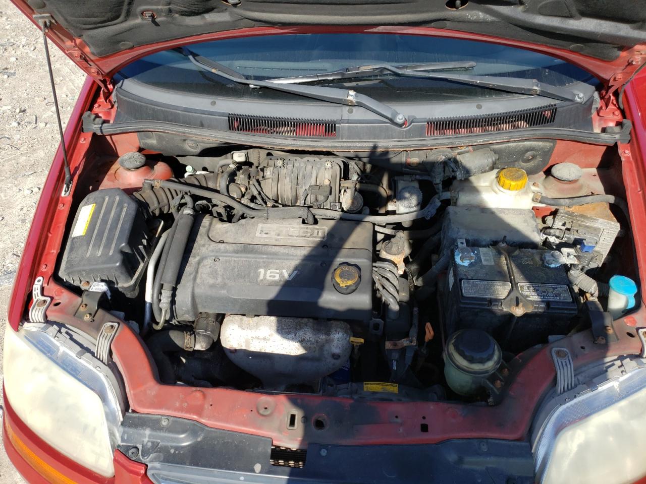 Photo 7 from auction – 2007 CHEVROLET AVEO BASE with VIN KL1TD66667B741078