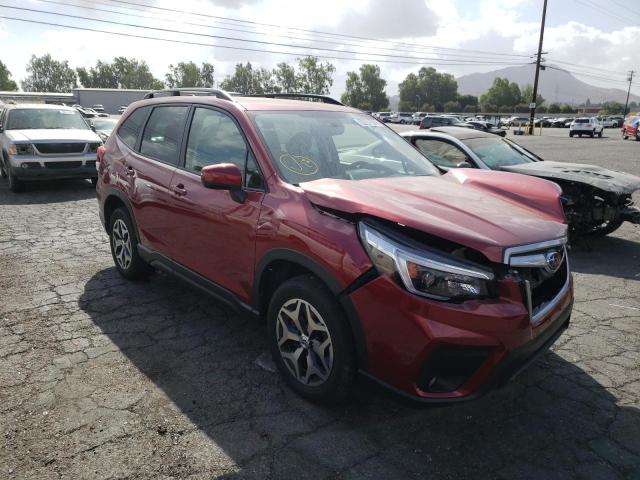 SUBARU FORESTER P 2021 with VIN JF2SKAJCXMH448241 - Photo from auction