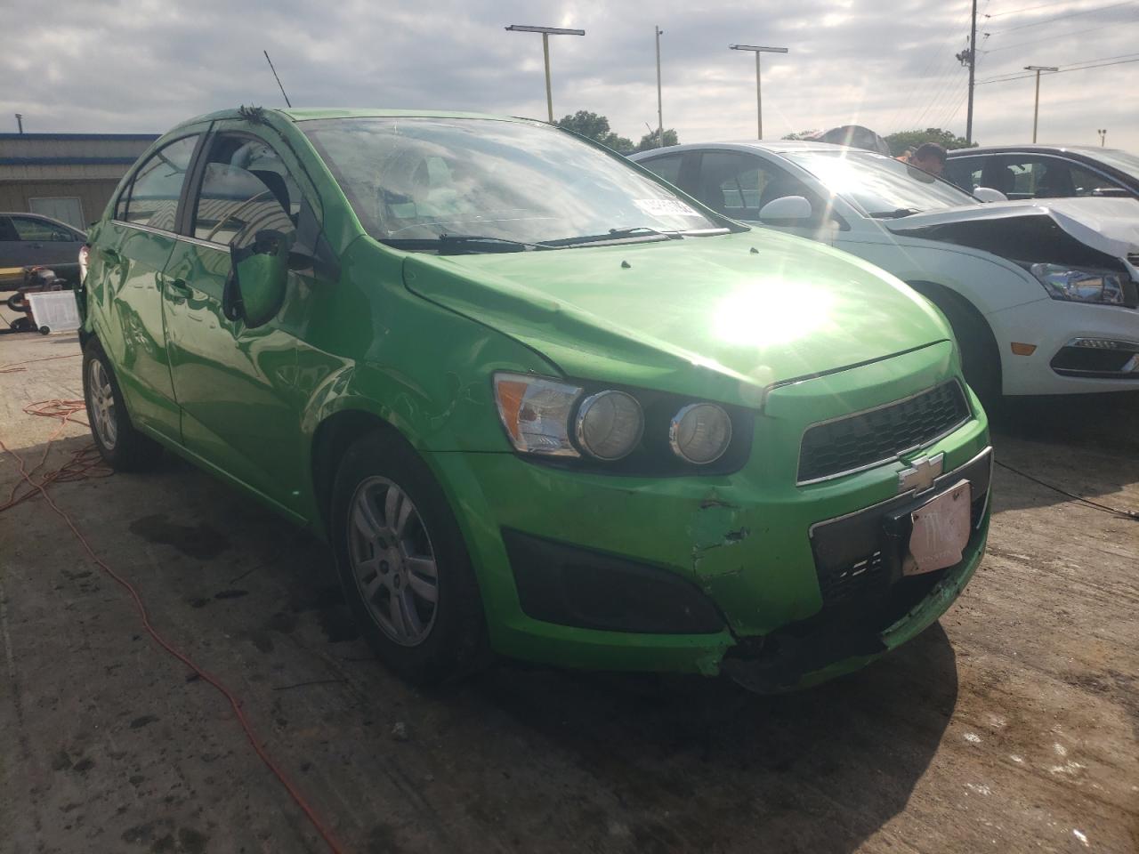CHEVROLET SONIC LT 2015 with VIN 1G1JC5SH0F4169876 - Photo from auction