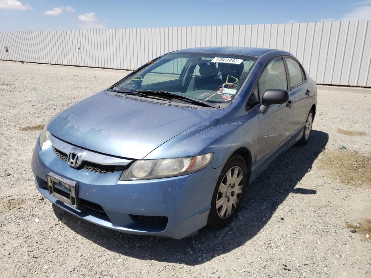 Photo 2 from auction – 2011 HONDA CIVIC VP with VIN 2HGFA1F33BH505545