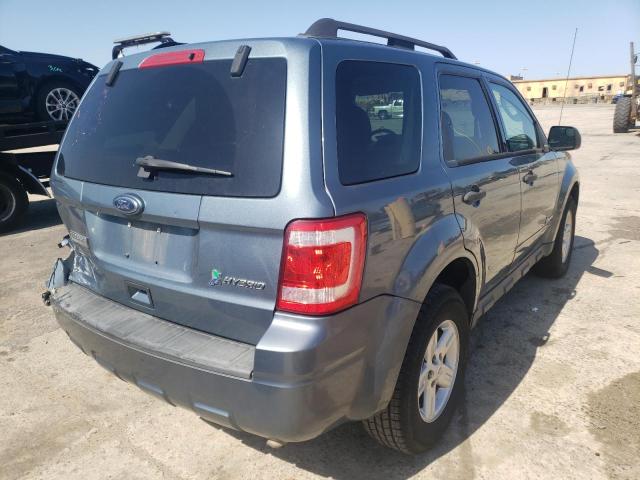 Photo 4 from auction – 2011 FORD ESCAPE HYB with VIN 1FMCU5K32BKA16760