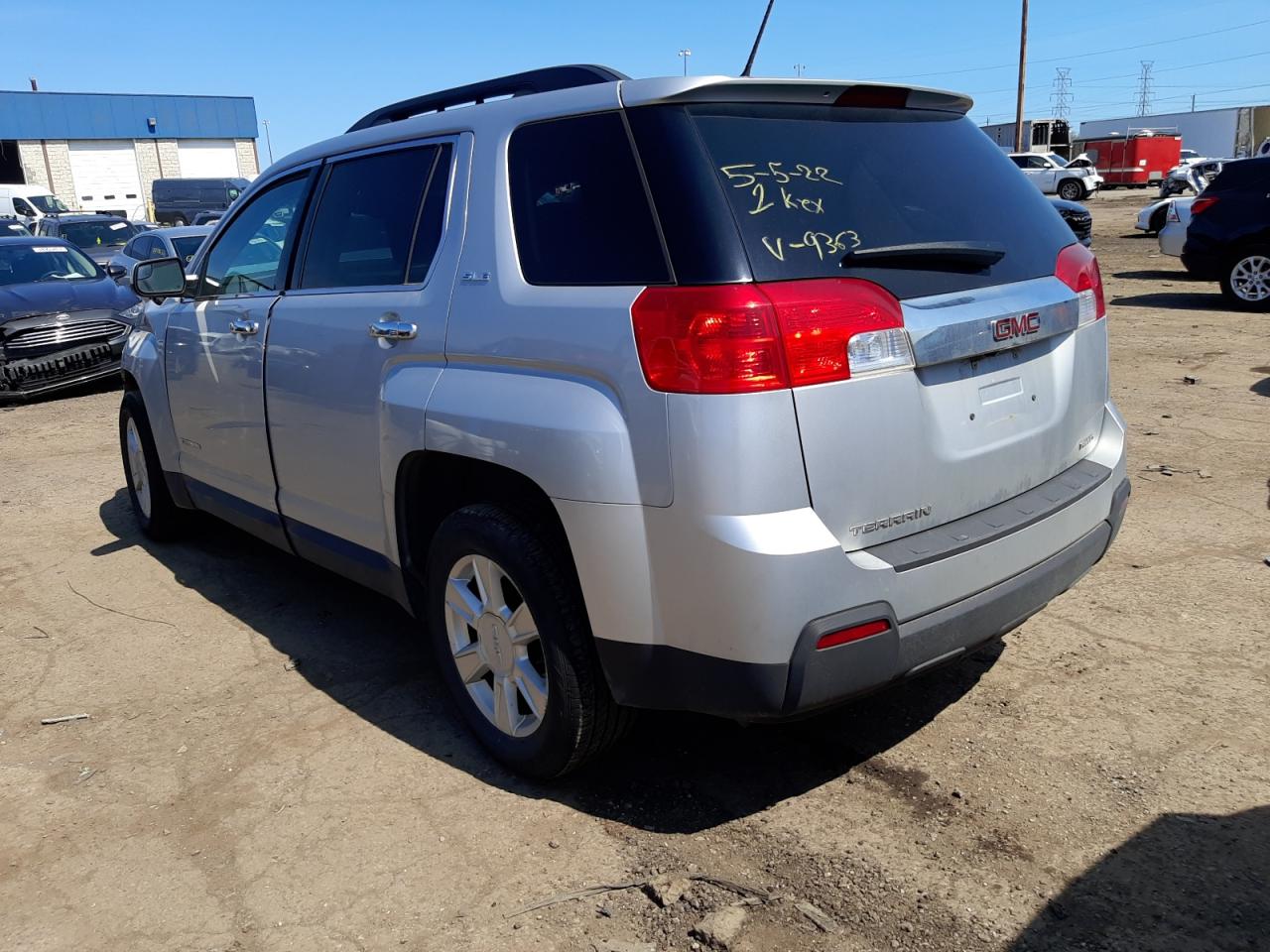 Photo 3 from auction – 2013 GMC TERRAIN SL with VIN 2GKFLTEK2D6219363