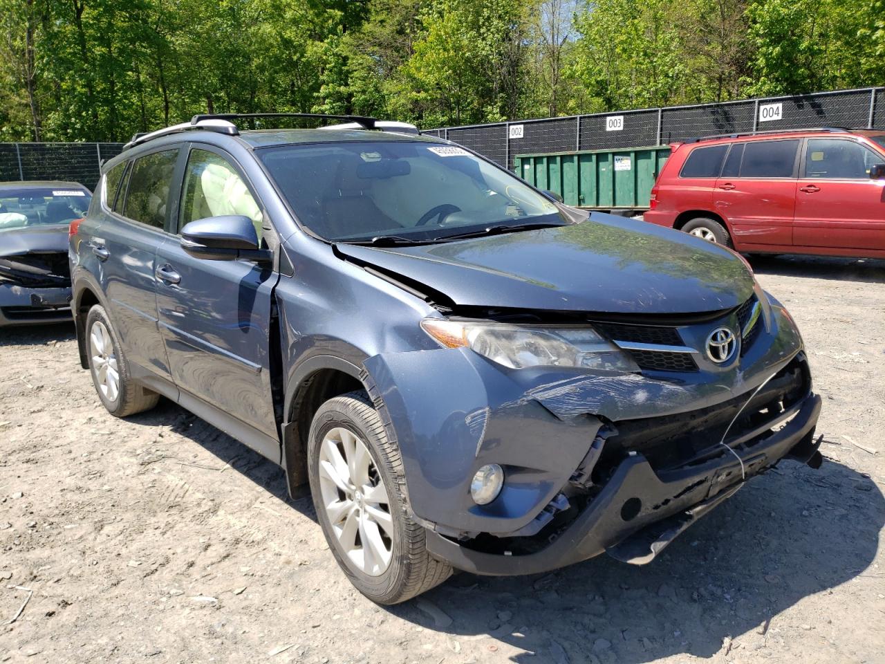 TOYOTA RAV4 LIMIT 2013 with VIN JTMDFREV3D5009020 - Photo from auction