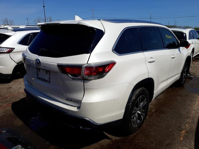 Photo 4 from auction – 2016 TOYOTA HIGHLANDER with VIN 5TDJKRFH1GS266697