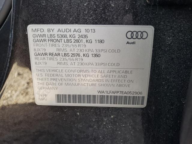 Фото 10 с аукциона – 2014 AUDI Q5 PREMIUM с VIN WA1LFAFP7EA052906